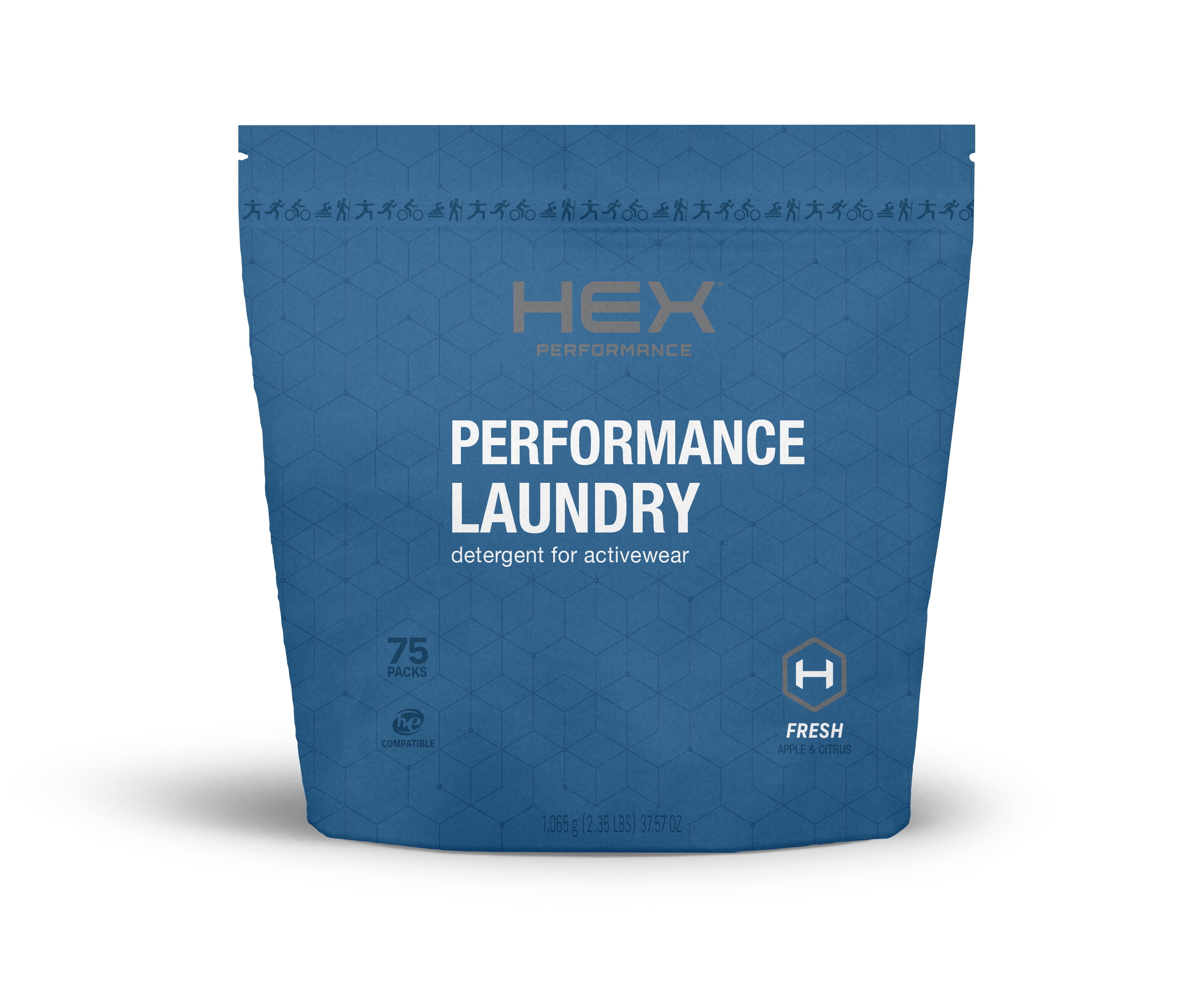 HEX Performance Detergent Packs, Fresh, 75ct