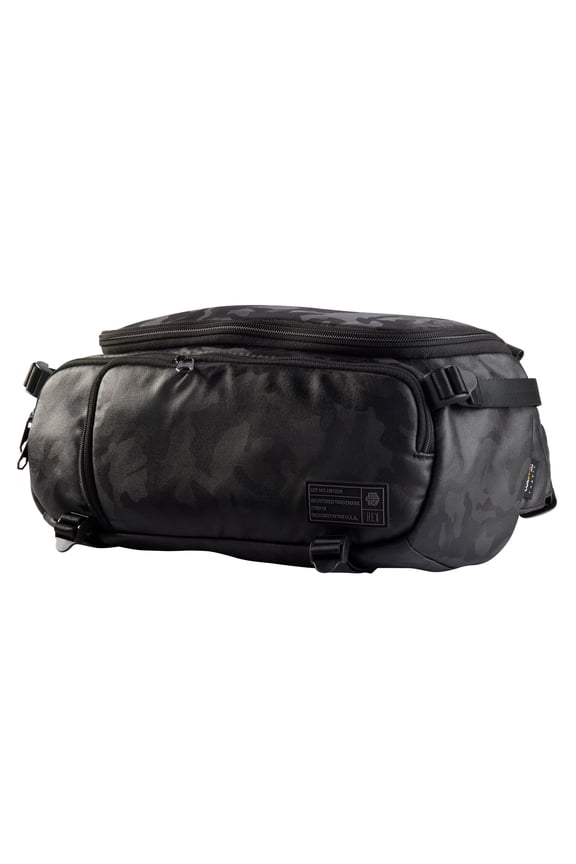 HEX Ranger DSLR Sling, Black, with Adjustable Carry Straps, Collapsible Interior Dividers & More, Blackout Camo