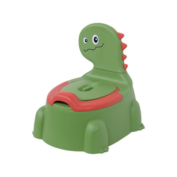 HEXBOOYOO 2025 New Arrival Potty Training Toilet,Toddler Potty Training Seat Potty Chair, Dinosaur Toilet Potty Seat for Boys Girls,Portable Travel Potty with Lid,Urinal, Splash Guard, Non-Slip Pad