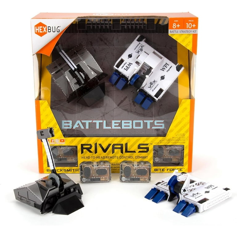 HEXBUG BattleBots Rivals 4.0 - Blacksmith & Biteforce - Remote
