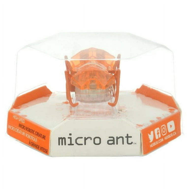 HEXBUG Micro Ant Electronic Autonomous Robotic Pet High Speed Robot Toy for Kids Ages 8 and Up Random Color