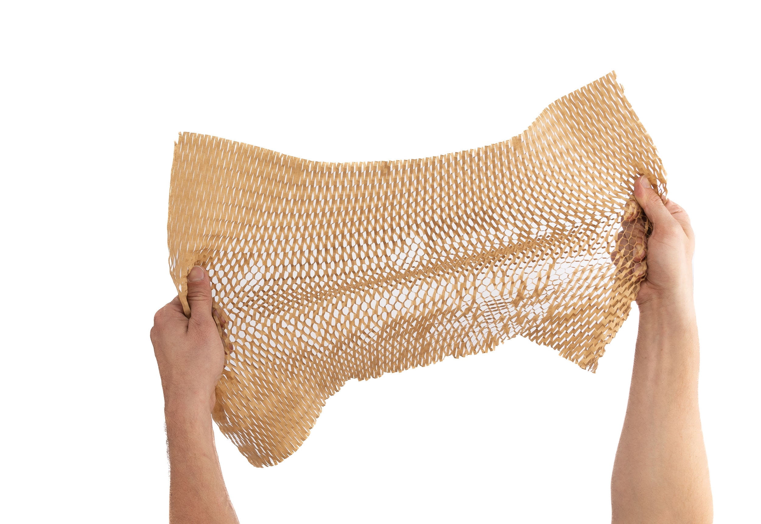 HEXCAPULP Honeycomb paper wrap. Gift, shipping, moving, protective wrap. 15" x 450', 750', or 1400',