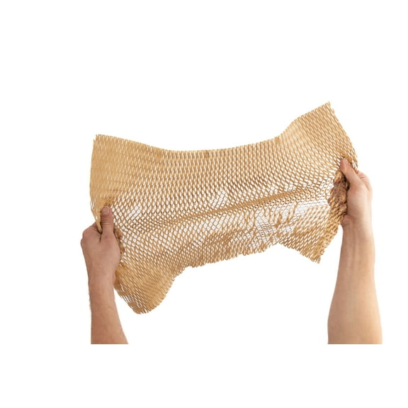 HEXCAPULP Honeycomb paper wrap. Gift, shipping, moving, protective wrap. 15" x 450', 750', or 1400',