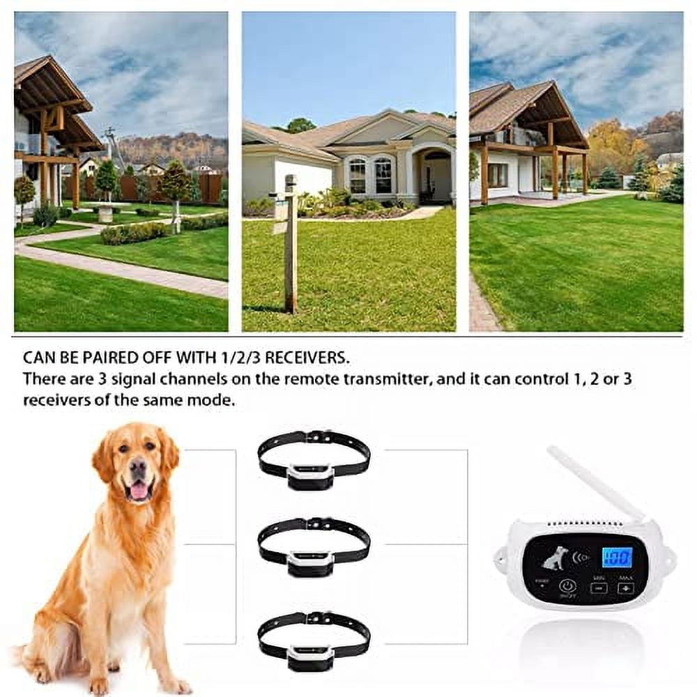 HEXIEDEN Wireless Dog Fence Pet Containment System Boundary Container