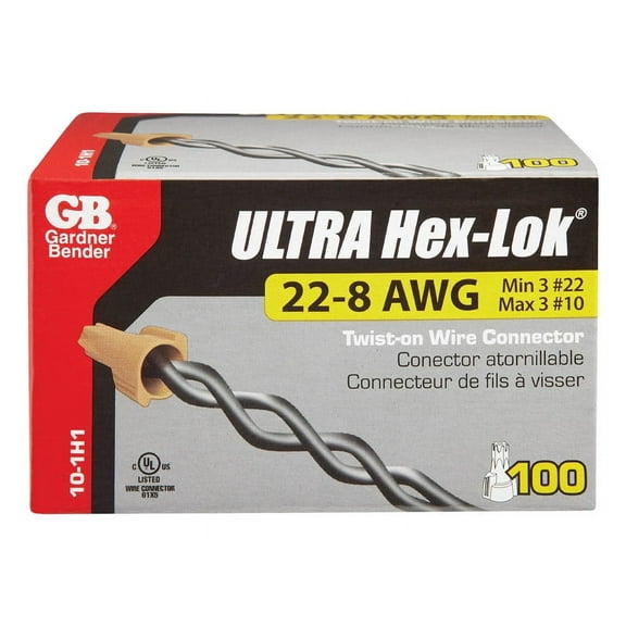 HEXLOCK WIRE CONN BX/100(Pack of 1)