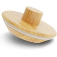 thumbnail image 1 of HEXNUB Bamboo Chemex Lid for Pour Over Coffee Makers - also fits Bodum and Coffee Gator, 1 of 7