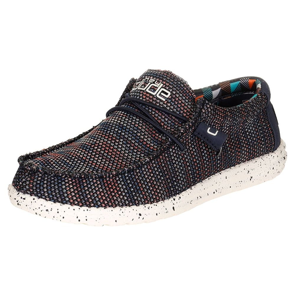 Hey Dude Men's Memory Foam Comfort Walking Casual Shoe, Wally Sox