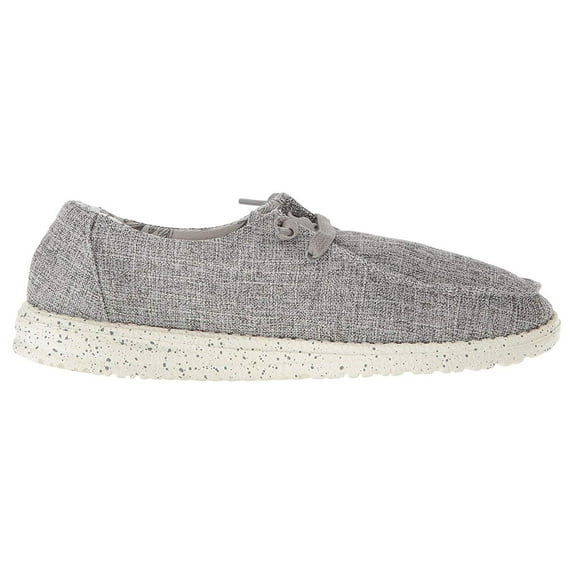 HEY DUDE Wendy L Linen Women/Adult shoe size Women 8 Casual 121533901 Iron