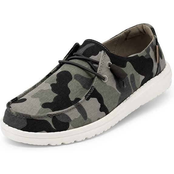 HEY DUDE Wendy Women/Adult shoe size Women 10 Casual 121417003 Camo