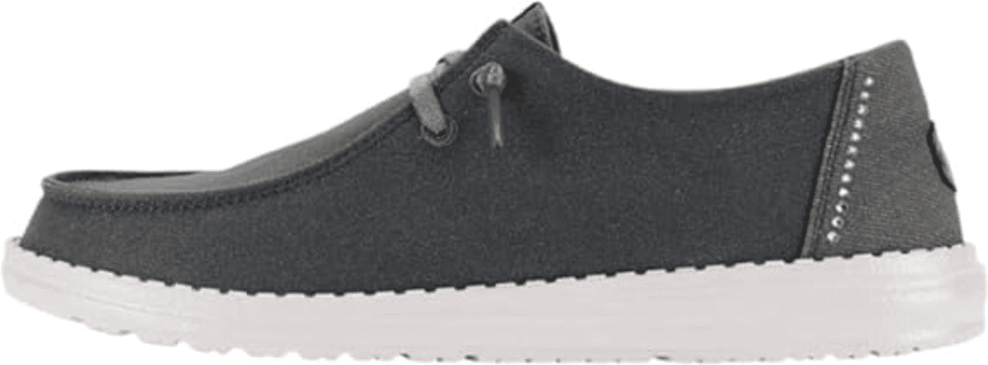 Hey Dude Wendy Hey2O Active Mens Loafers Shoes Sz 9 Black Granite Gray Round Toe Hey Dude Wendy Hey2o Mesh (Women main image 4