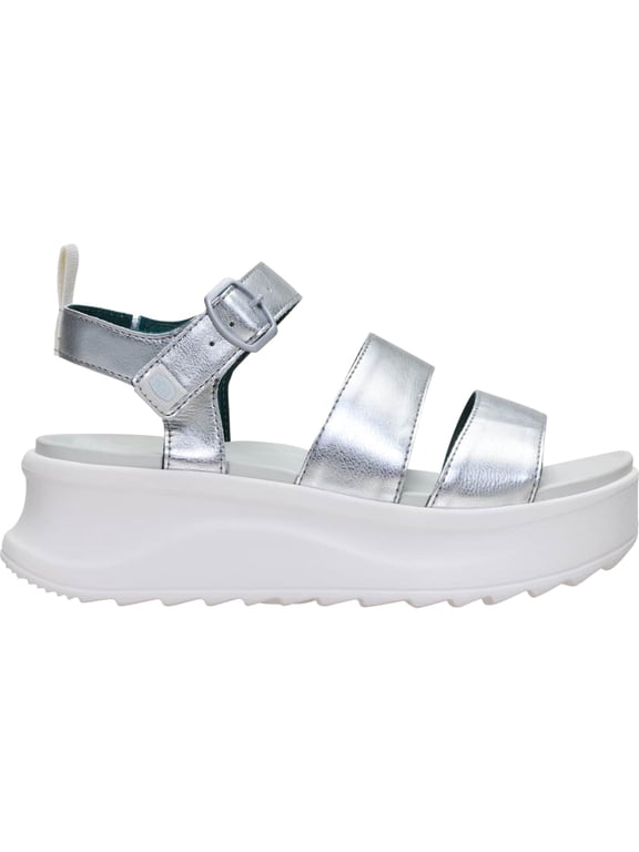 Women Delray Buckle Classic, Silver, 11