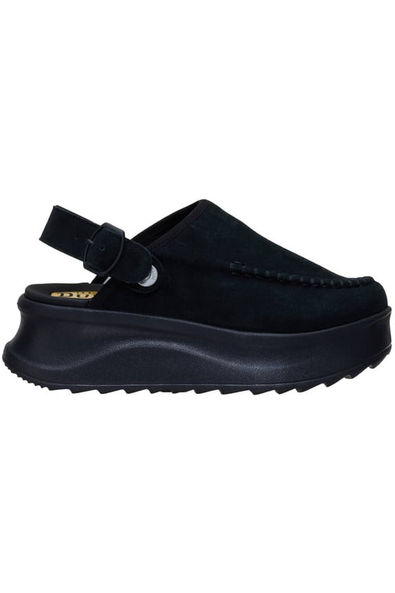 Delray Clog Suede , Black, 8