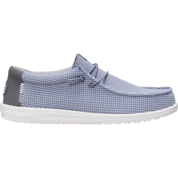 HEYDUDE Men Wally Mesh , Grey, 13