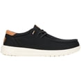 thumbnail image 1 of HEYDUDE Men Paul Canvas Slip-On Loafers Canvas Black, 7, 1 of 6
