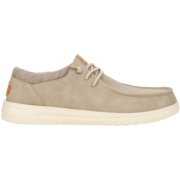 HEYDUDE Men Paul Slip-On Lace-Ups Classic Grey, 12