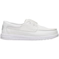 thumbnail image 1 of HEYDUDE Men Wally Cru Stretch Canvas , White, 9, 1 of 5