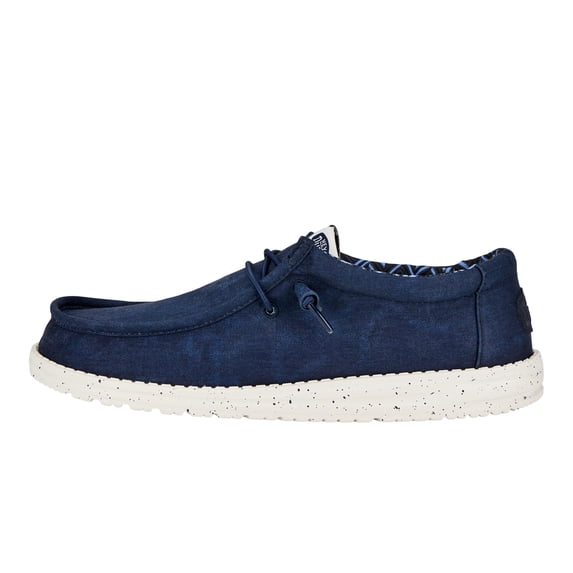 HEYDUDE Wally Stretch Canvas Slip-On Loafers Blue, 11