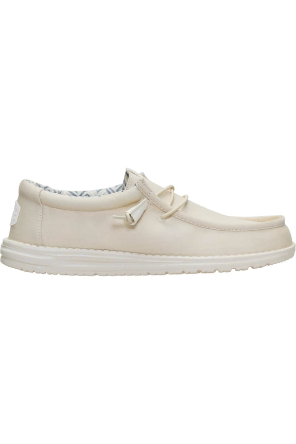 Men Wally Stretch Canvas , Stone White, 14