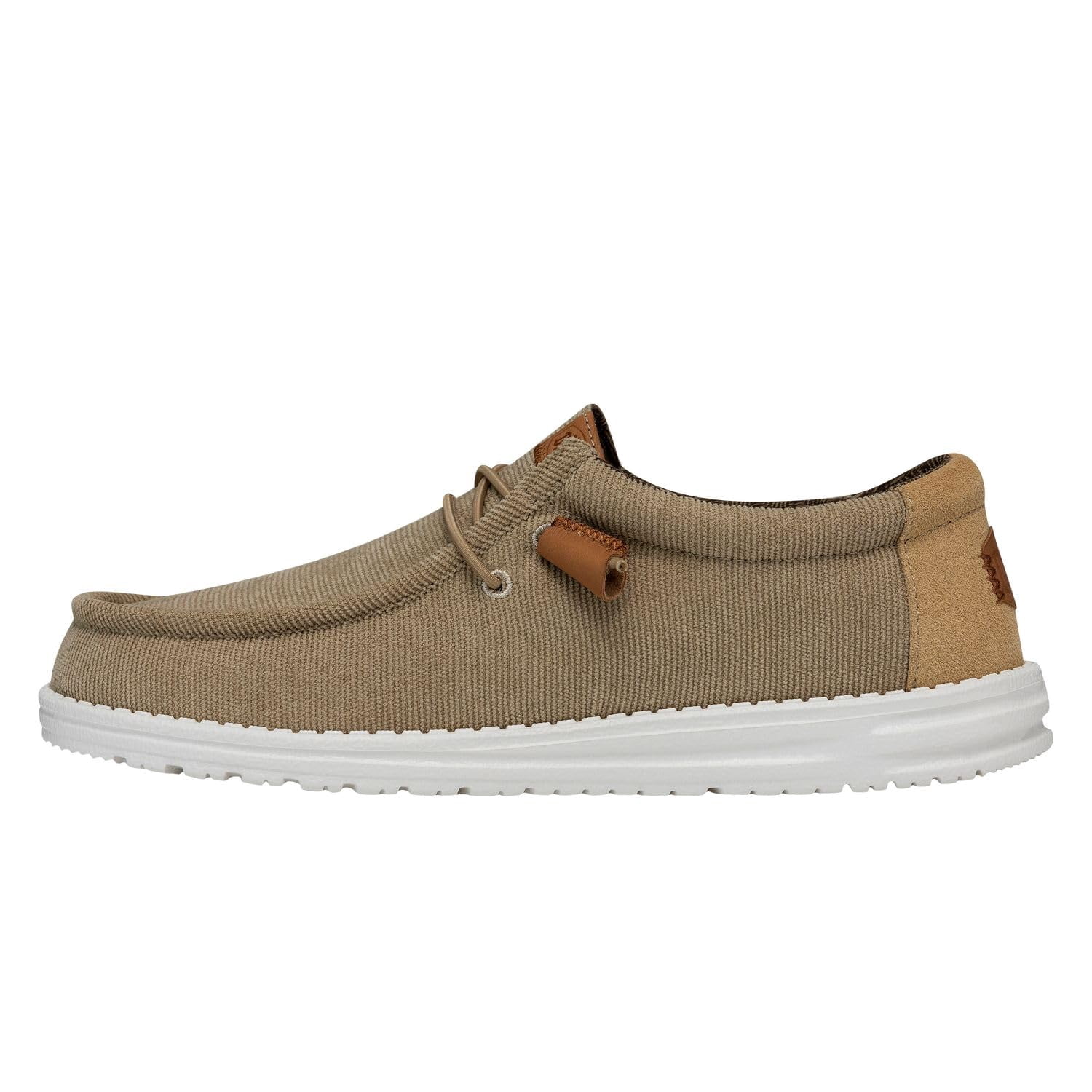 Hey Dude Wally Mid Sand and Stone Loafers - Beige/Brown - Men\'s Size 13 Amazon.com | HEYDUDE Men main image 3