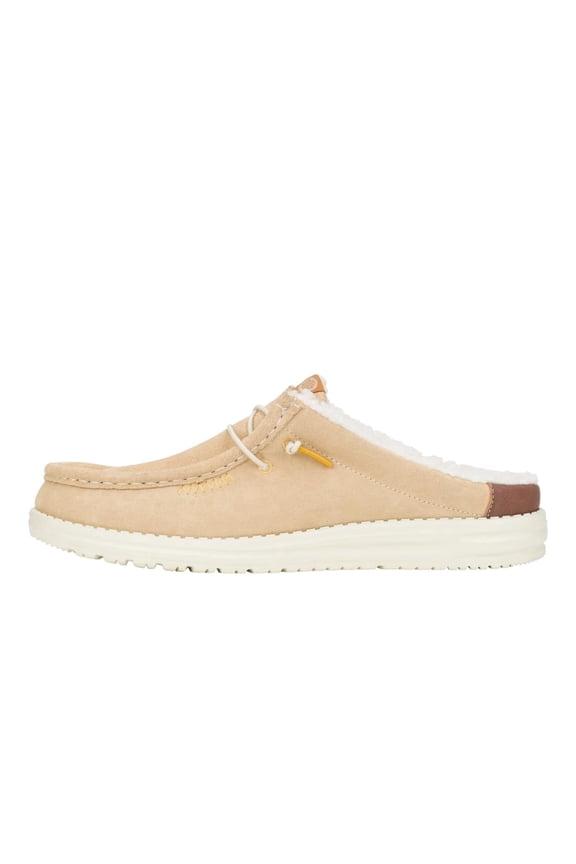 HEYDUDE Men's Wally Slip Sneaker Cream