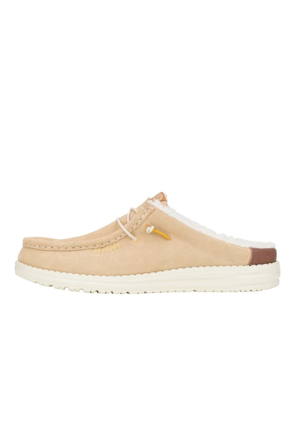 HEYDUDE Men's Wally Slip Sneaker Cream