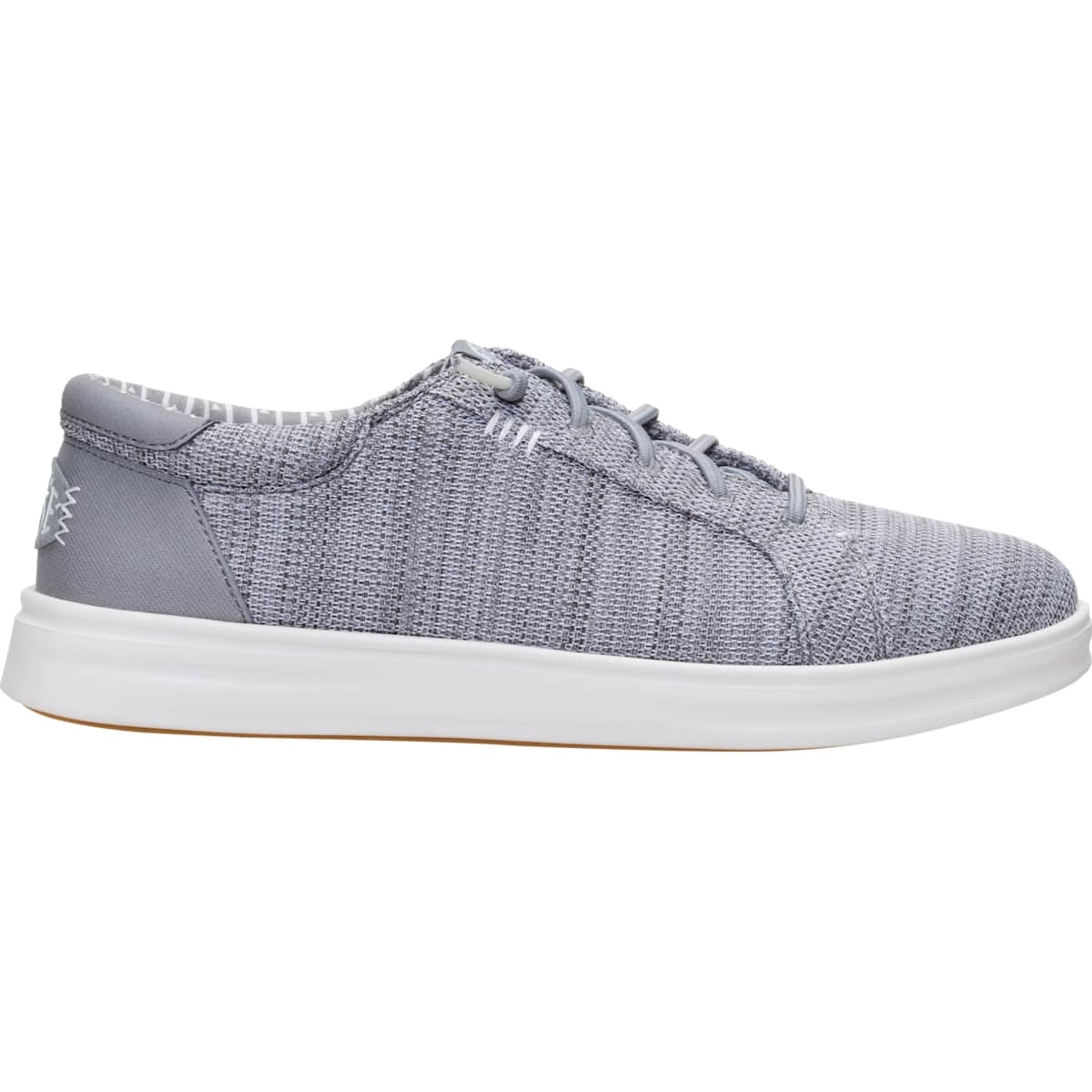 HEYDUDE Men Paul Pro Stretch Sox Slip-On Mid-Top Sneakers Monument Grey, 8