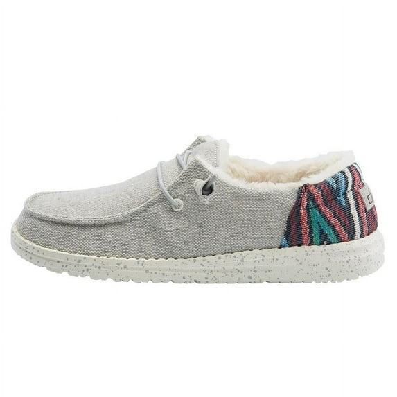 HEYDUDE Shoes Women's Wendy Funk Wool Grey - 121413128