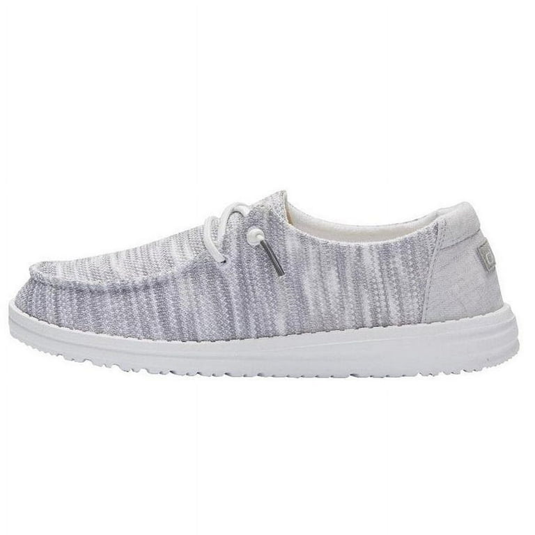 さゆ Womens HEYDUDE Sirocco Alta Slip-On Sneaker - White | Journeys