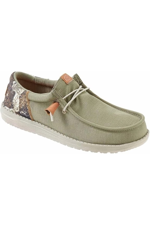 HEYDUDE Wally Funk True Timber Strata Dark Olive/Camo Men's Size 11