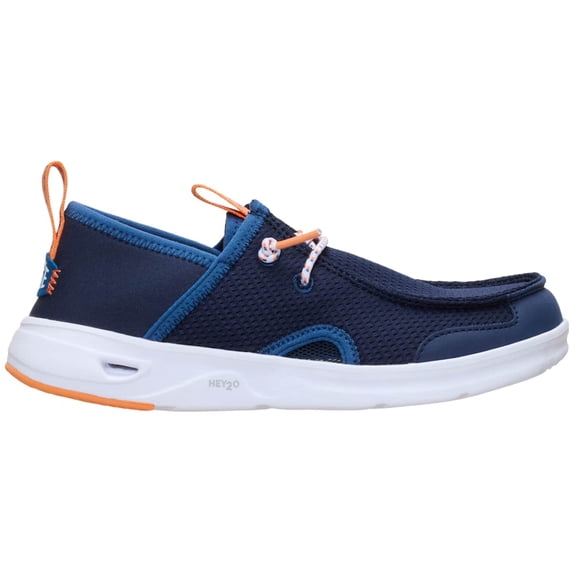 HEYDUDE Youth Unisex HEYDUDE Youth Wally Hey2O Wander Mesh, Navy, C11, Navy, C11