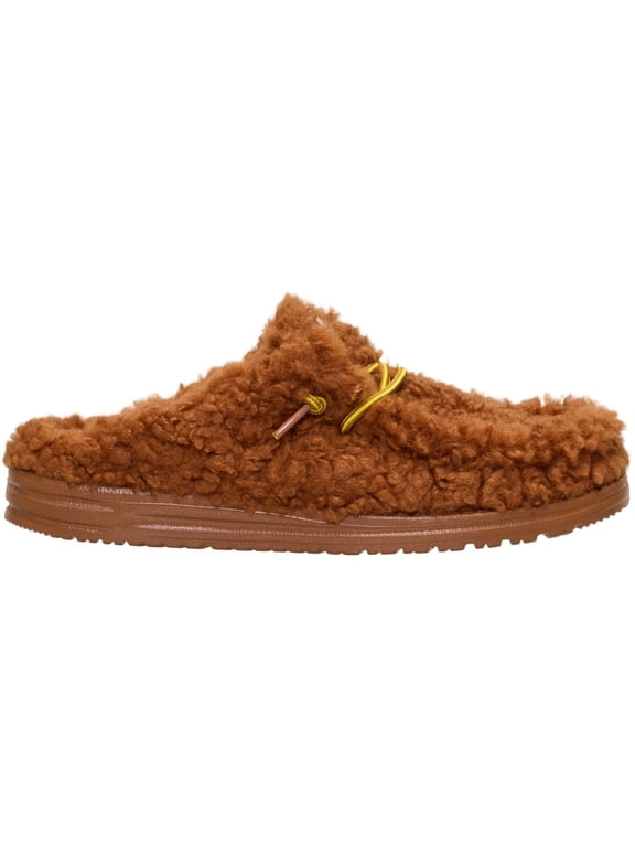 Men Wally Slipper Slip-On Mules Argan Oil, 13