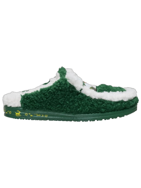 Wally Slipper Buddy The Elf, Pine Green/Winter Green, 9