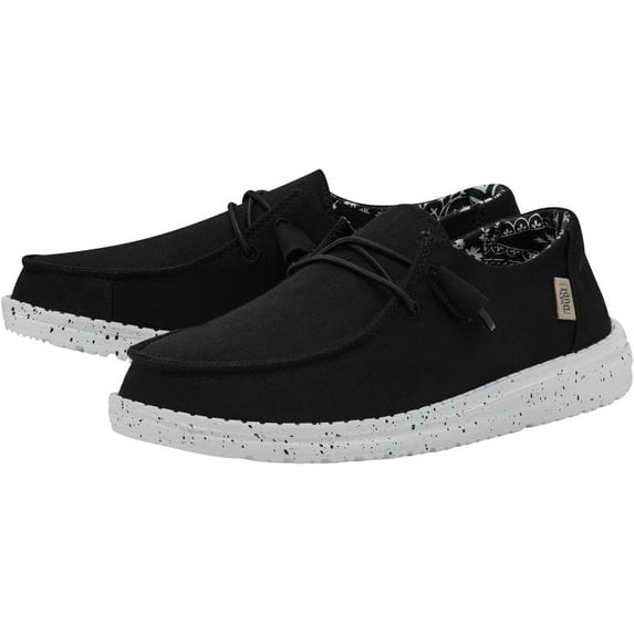 HEYDUDE Wendy Basic Black Odyssey Women's Size 9