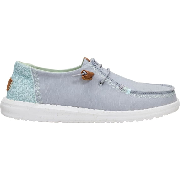 HEYDUDE Wendy Boho Butterfly , Light Grey/Green, 10