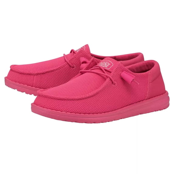 HEYDUDE Wendy Funk Mono Slip-On Loafers Pink, 12
