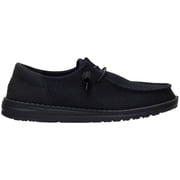 HEYDUDE Wendy Funk Mono Wide Slip-On Lace-Ups Black, 8