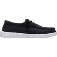thumbnail image 1 of HEYDUDE Wendy Stretch Canvas , Black Odyssey, 9, 1 of 6
