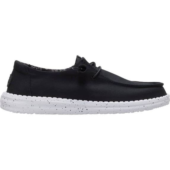 HEYDUDE Wendy Stretch Canvas , Black Odyssey, 9