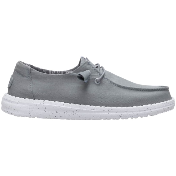 HEYDUDE Wendy Stretch Canvas , Monument Grey, 6