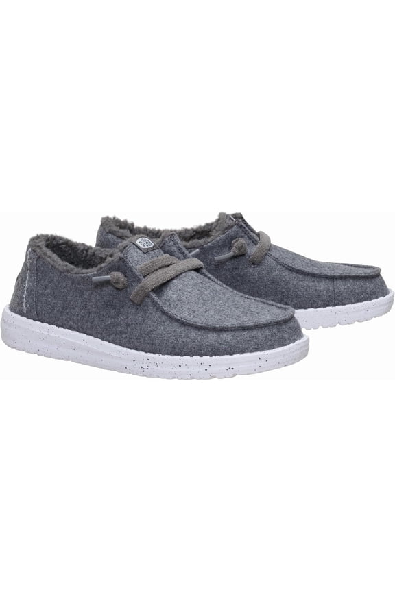 Wendy Wool Cozy Charcoal Women's Size 6