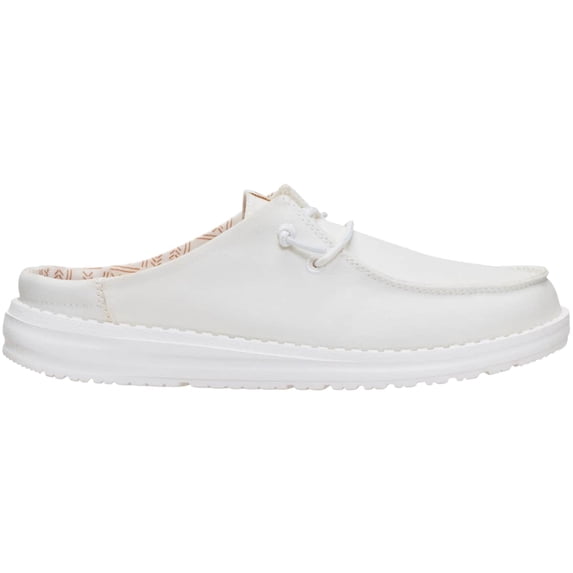 HEYDUDE Women Wendy Slip Classic Slip-On White, 7