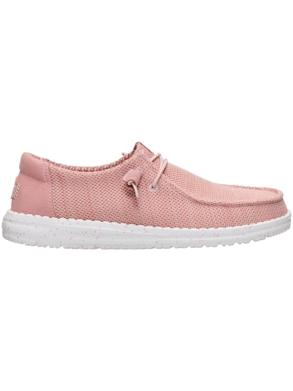 Women Wendy Stretch Sox Moccasins Dusty Pink, 8