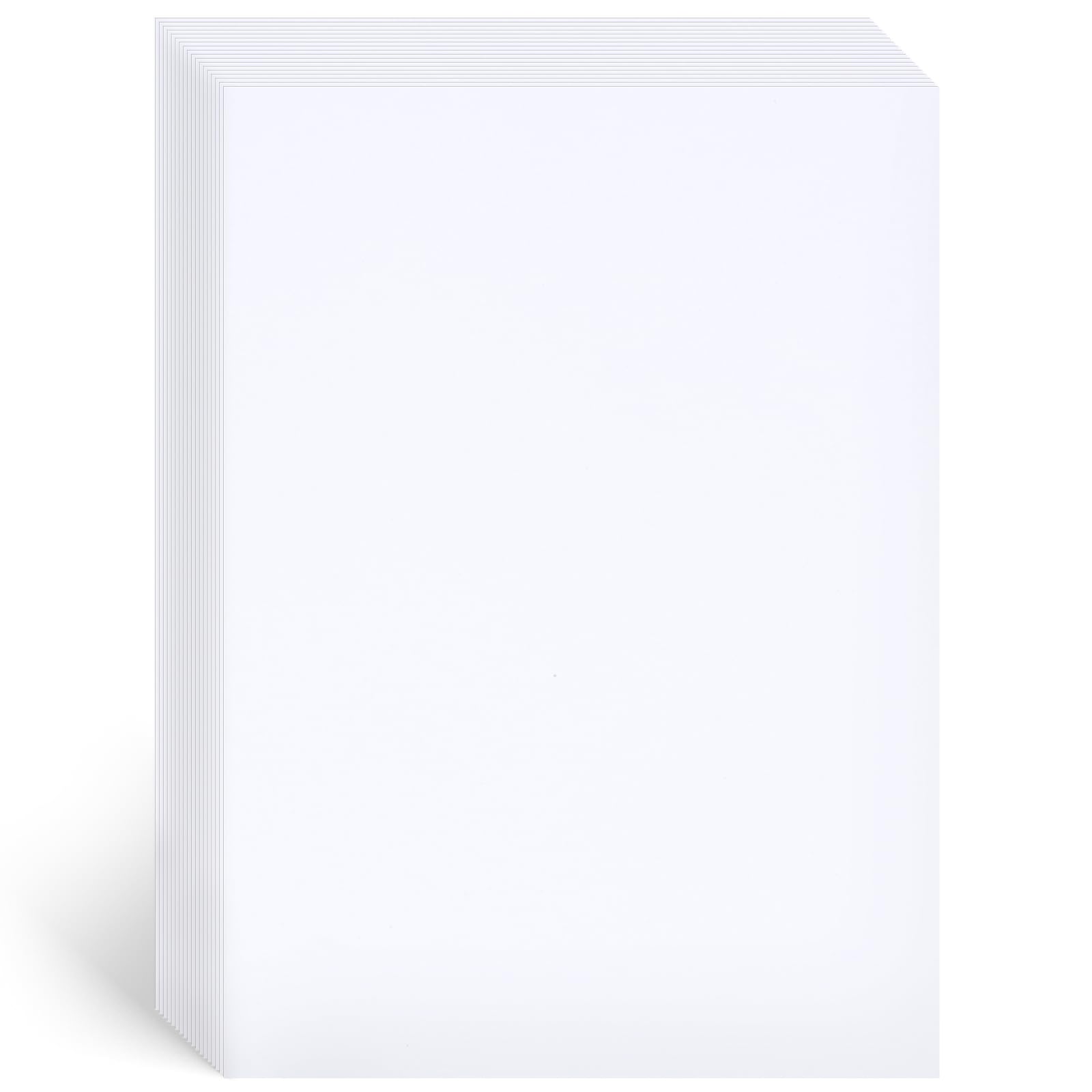 Heavyweight Cardstock 150 Sheets White Cardstock 8.5x11 - 180GSM ...