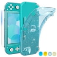thumbnail image 1 of HEYSTOP Case Compatible with Nintendo Switch Lite, with Tempered Glass Screen Protector and 4 Thumb Grip, TPU Protective Cover for Switch Lite with Anti-Scratch/Anti-Dust (Turquoise), 1 of 9