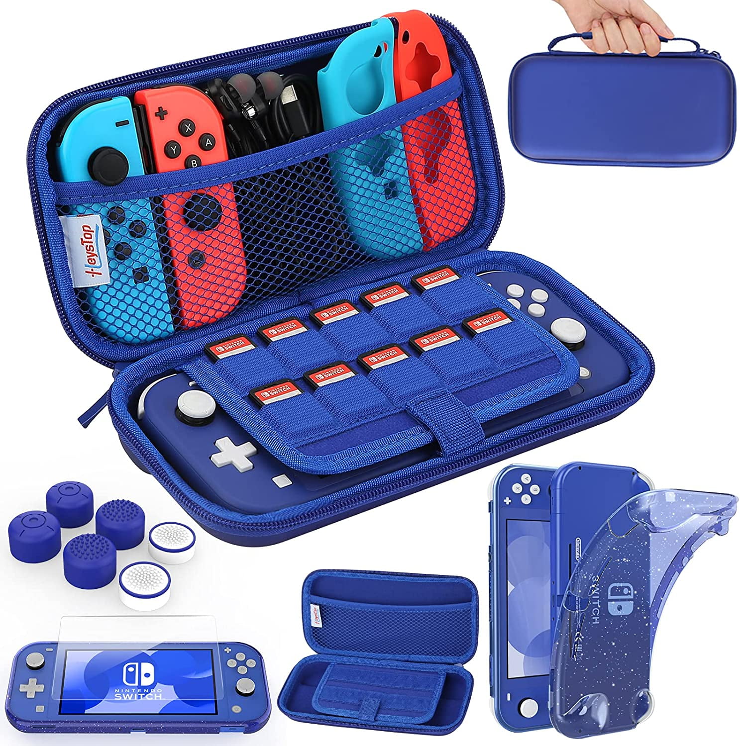 HEYSTOP Compatible with Switch Lite Carrying Case, Switch Lite Case