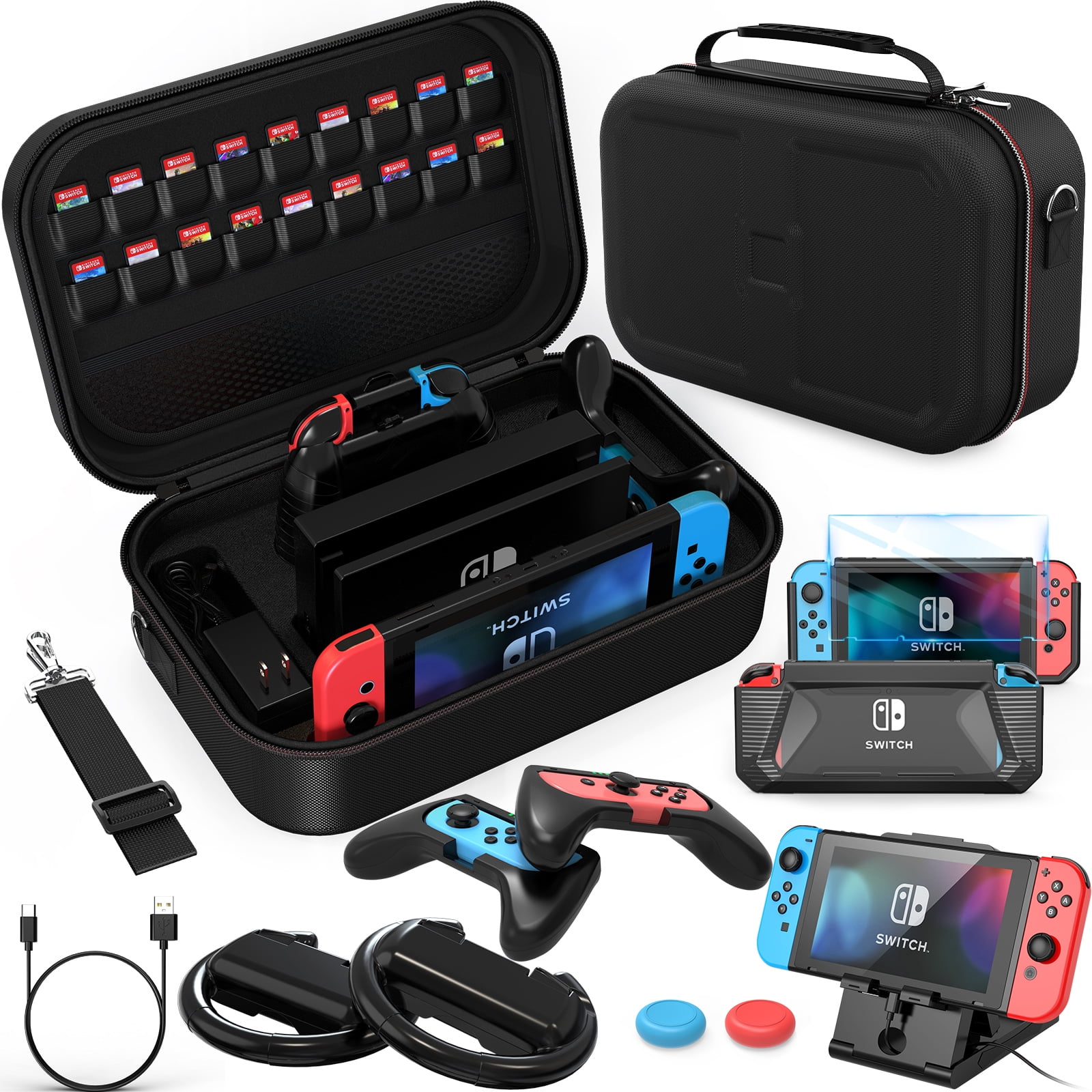 Free Shipping! HEYSTOP Nintendo Switch Case & Accessories Free Shipping! HEYSTOP Nintendo Switch Case & Accessories