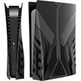 thumbnail image 1 of HEYSTOP PS5 Faceplate Cover Case Skin for PS5 Console, PS5 Black Side Plates Shell for Playstation 5 Disc Edition, Replacement Plate for PS5 Accessories, 1 of 10