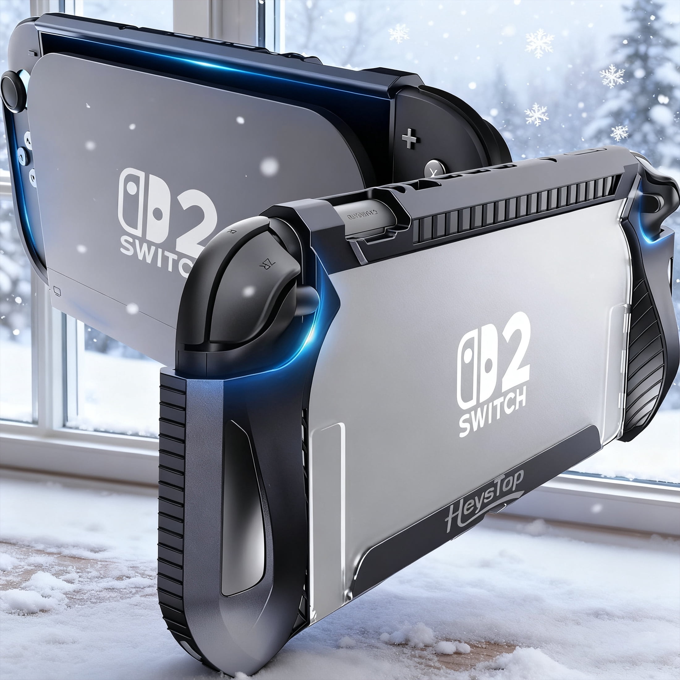 HEYSTOP Switch 2 Case Compatible with Nintendo Switch 2 Dockable Case ...