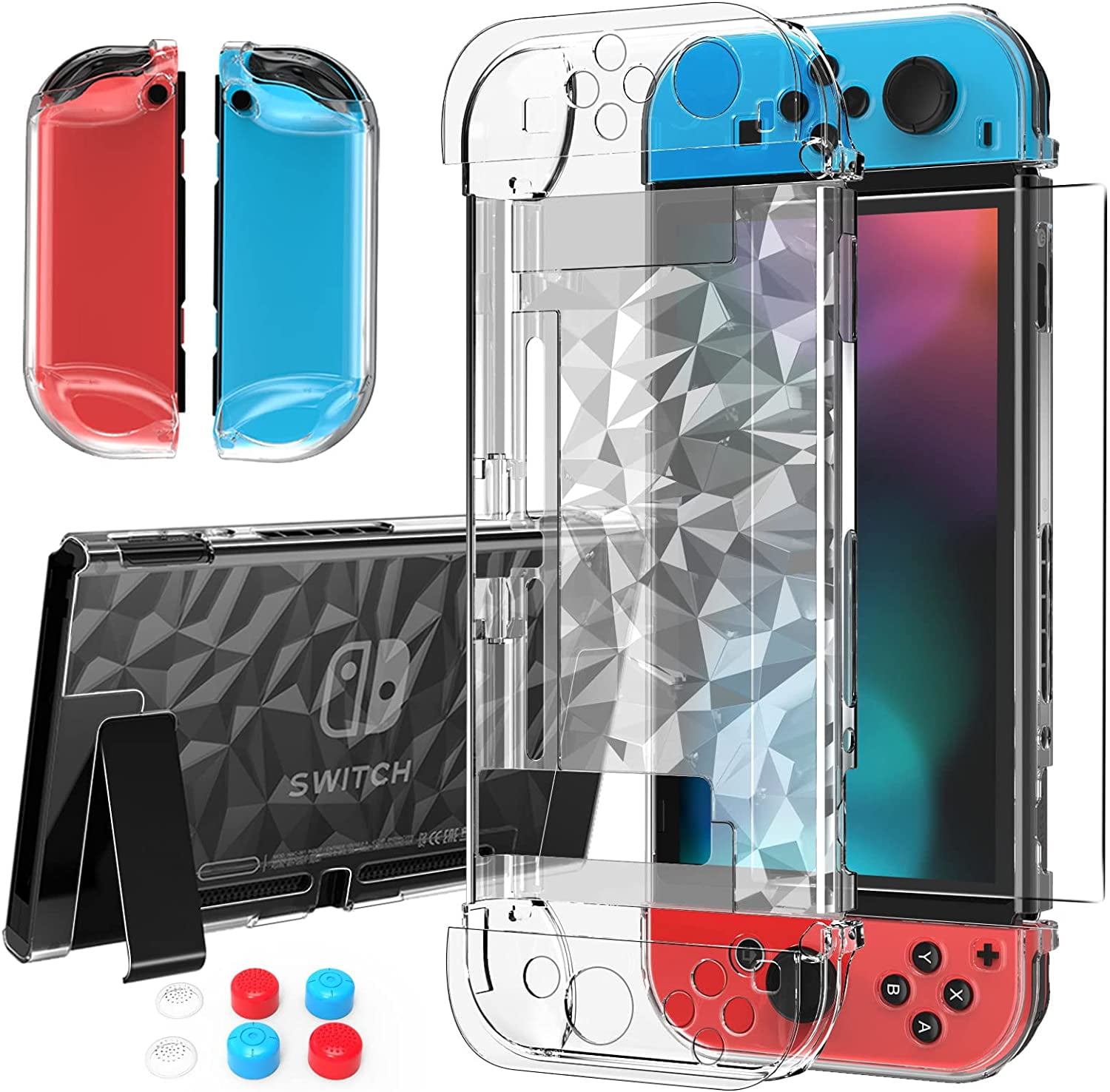 HEYSTOP Switch Case for Nintendo Switch Case Dockable with Screen