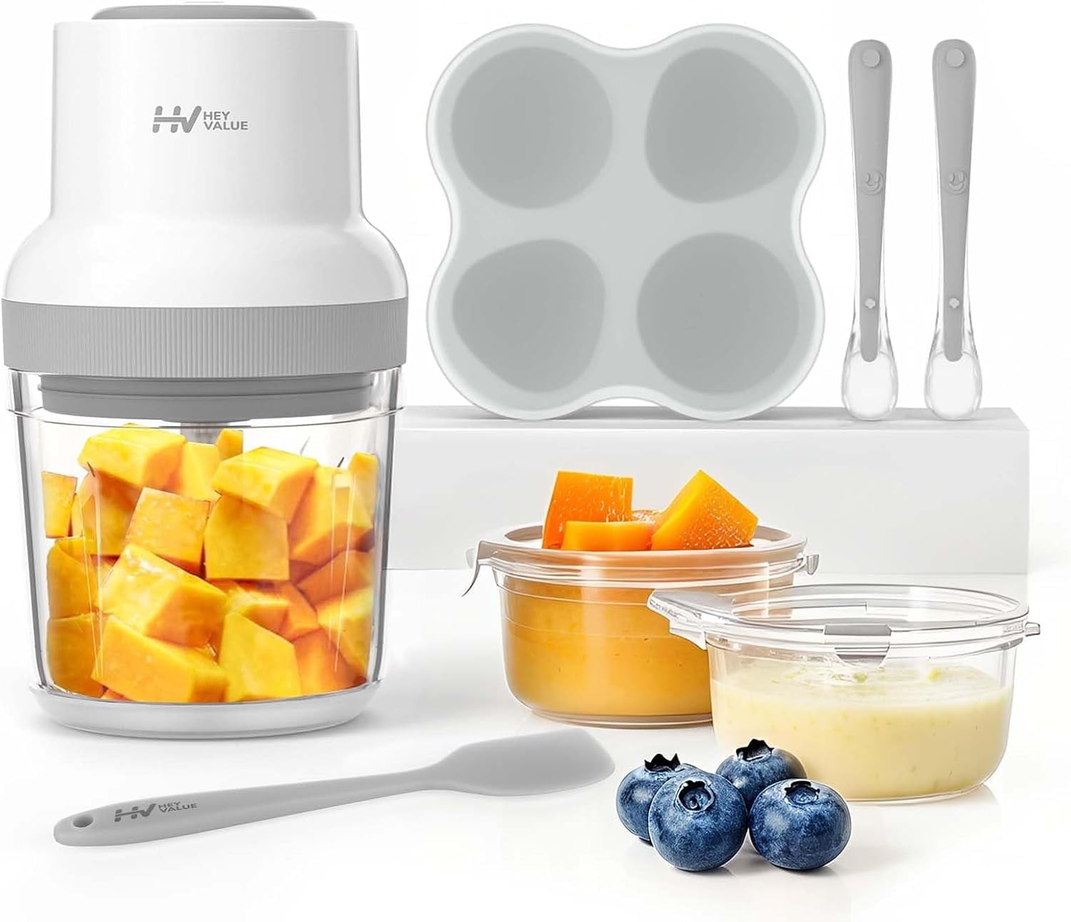 HEYVALUE Baby Food Maker - 13-in-1 Baby Food Blender Gift